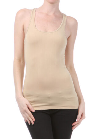 M-Rena Women's Racerback Seamless Tank Top