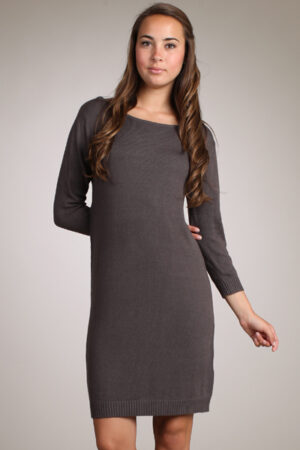 M-Rena Classic Boat Neck Sweater Dress