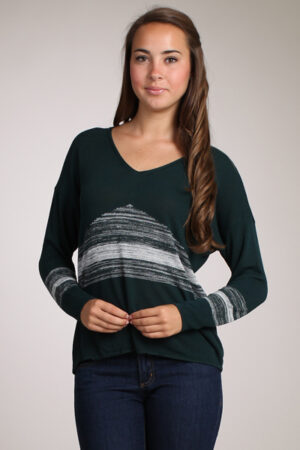 M-Rena V-neck Light Weight Sweater Top