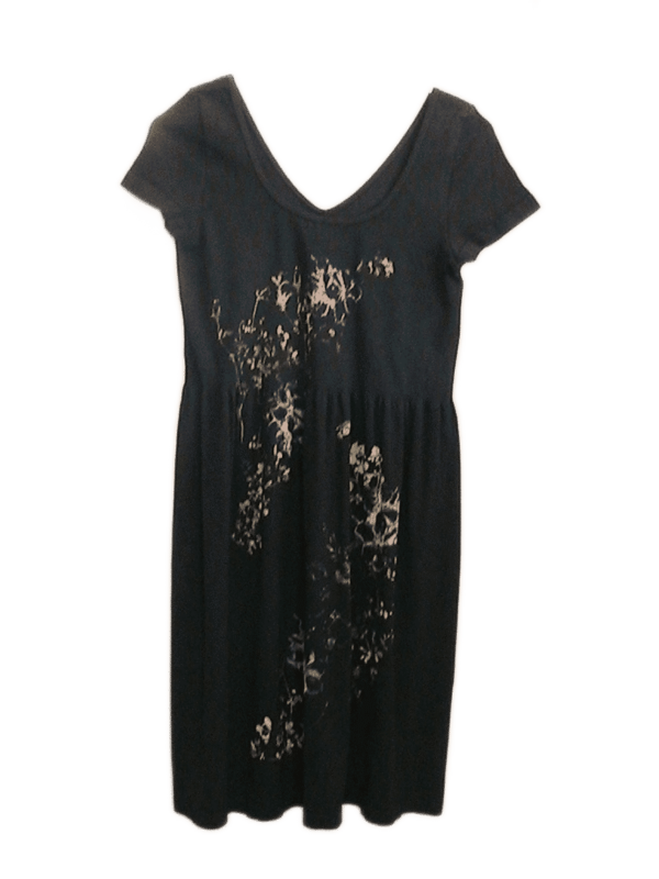 M. Rena Cap Sleeve Floral Seamless Babydoll Dress. One Size - Image 3