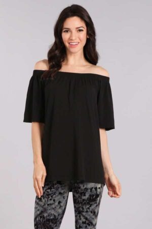 M. Rena Off Shoulder Seamless Top