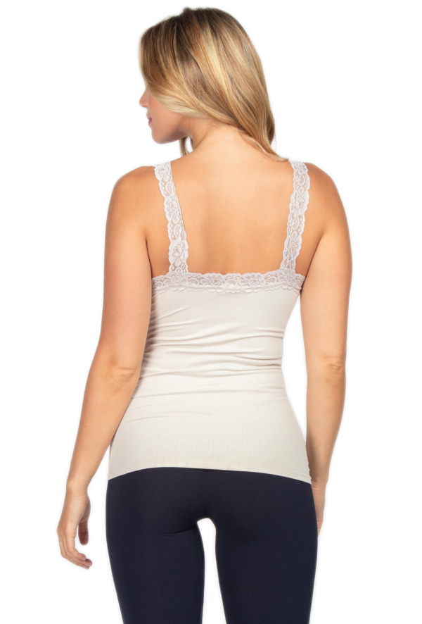 M. Rena Sexy Lace Seamless Corset Camisole - Image 19
