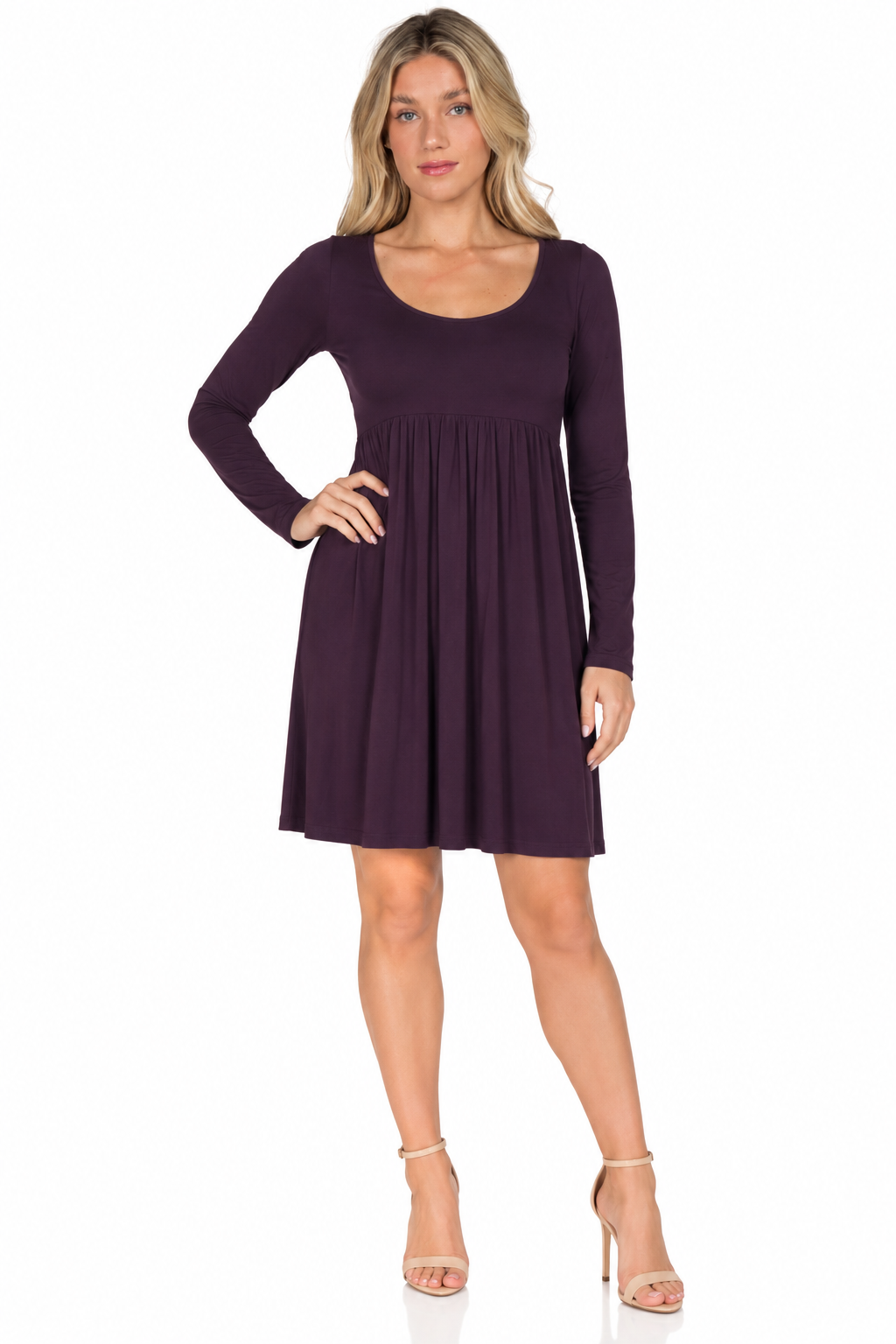 M. Rena Smocked Seamless Baby Doll Dress - Image 2