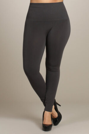 M.Rena Plus Size Tummy Control Long Rayon Leggings