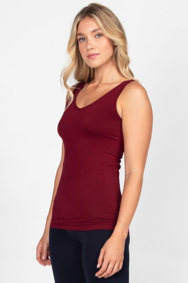M. Rena Reversible Scoop/V-Neck Tank Top - Image 9