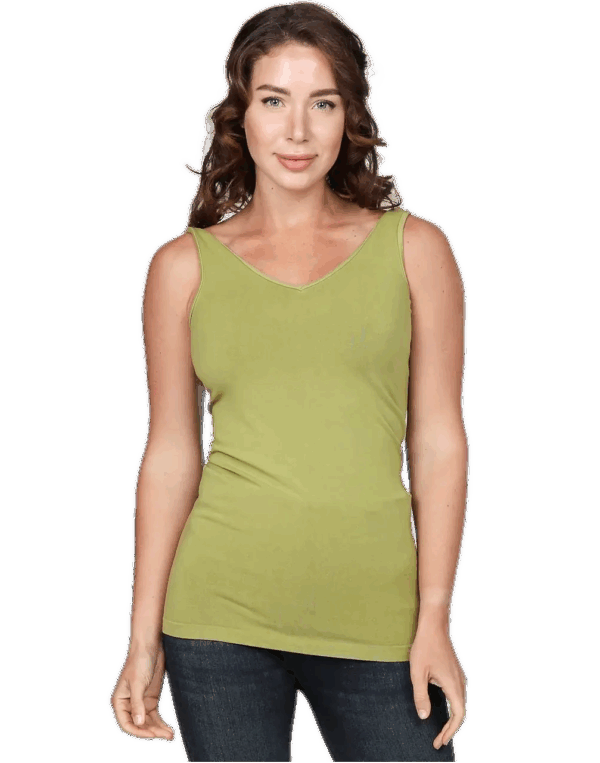 M. Rena Reversible Scoop/V-Neck Tank Top - Image 2
