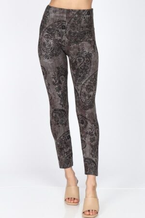 M. Rena Paisley Sublimation Print Legging