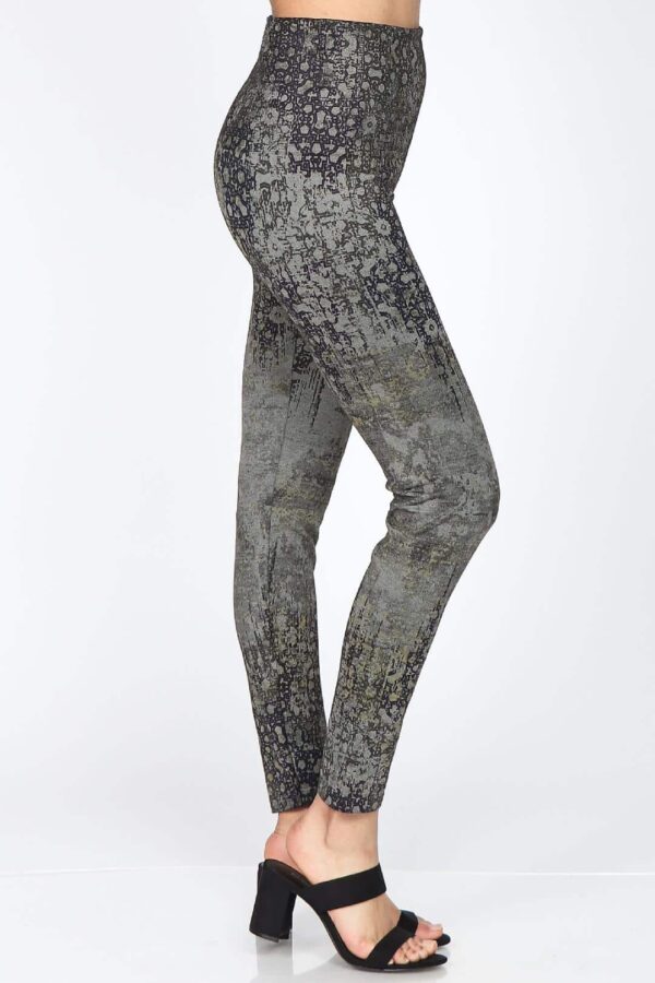 M.Rena pinwheel wallpaper Print Tummy Control Legging