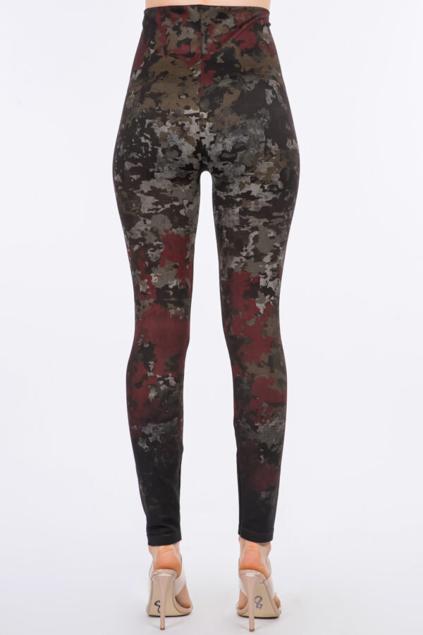 M. Rena Tummy Control Camouflage Leggings