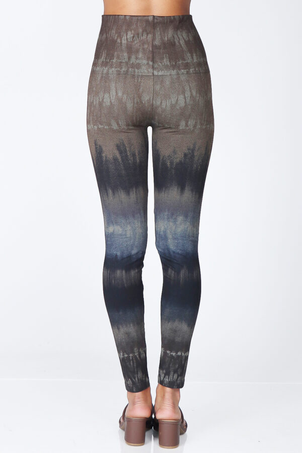 allover tie-dye printed leggings