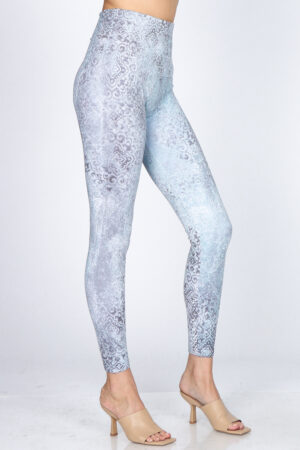M. Rena Geometric Tummy Tuck Leggings