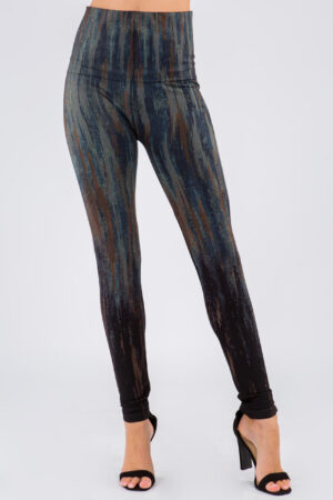 M. Rena Mahoe Print Leggings