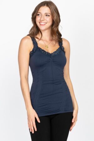 M. Rena Sexy Lace Seamless Corset Camisole