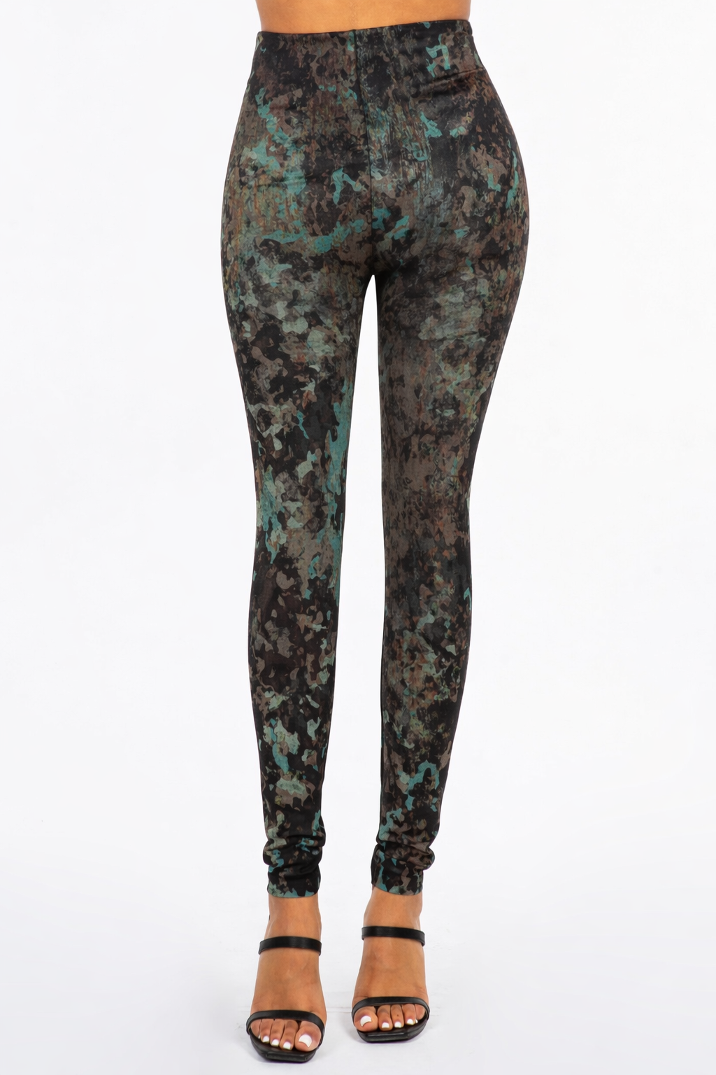 M. Rena Multicolor Tummy Tuck Leggings