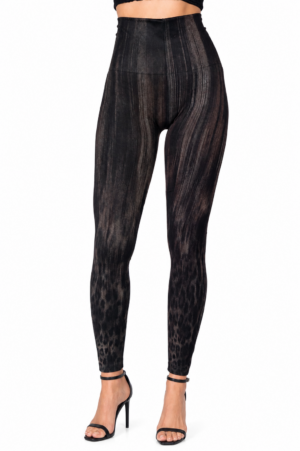 M. Rena Midnight Brushstroke Tummy Control Leggings.