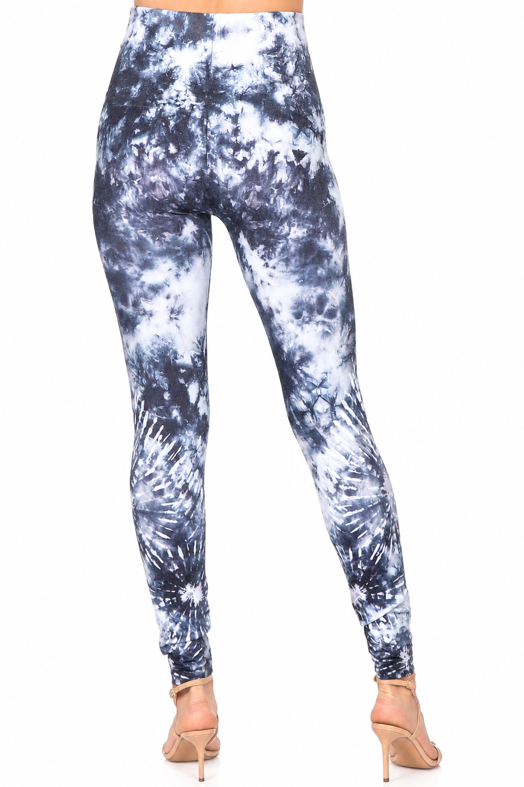 M. Rena Tie Dye High-Waisted Printed Leggings - Image 3