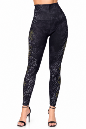 M. Rena Animal-inspired abstract Printed Leggings